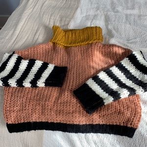 Chunky knit sweater